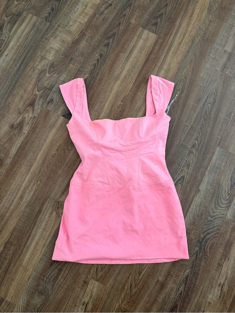 House of CB LEONIDA French Pink Corset Mini Dress Size Large - Picture 3 of 7